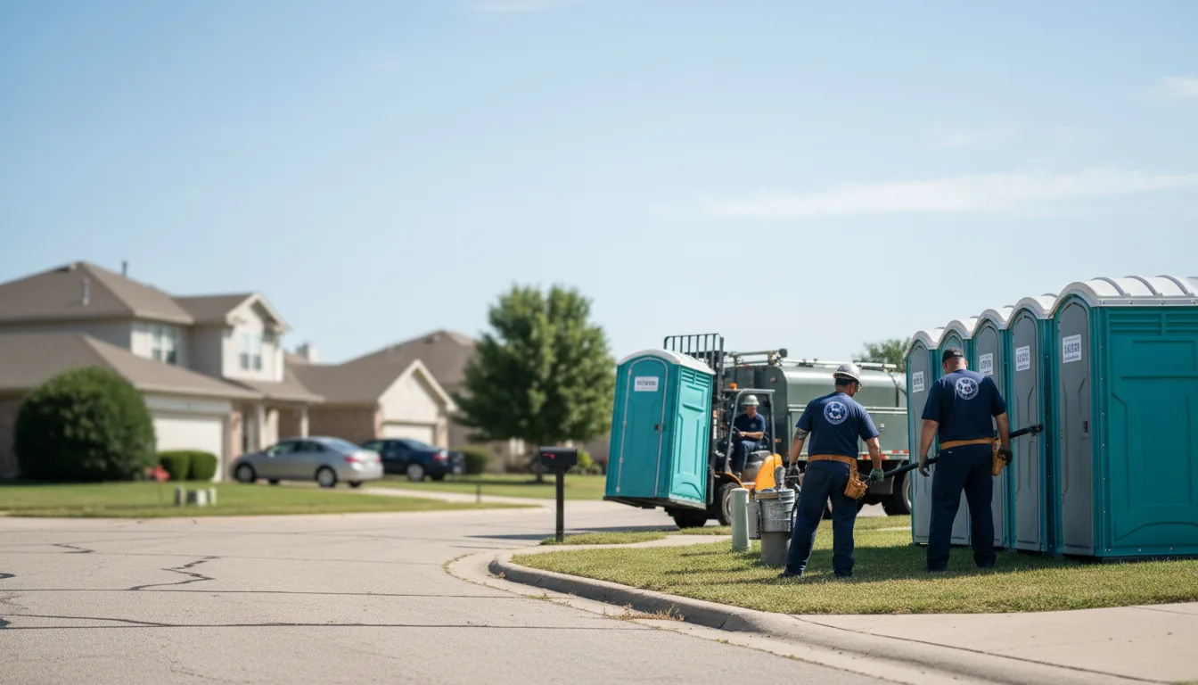 Porta Potty Rental in Ocate, NM near me